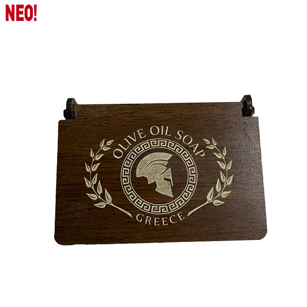 30813b Ξύλινο κουτάκι με σαπούνι