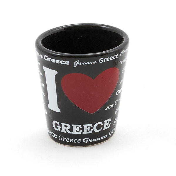 9514-02 Love Greece σφηνάκι